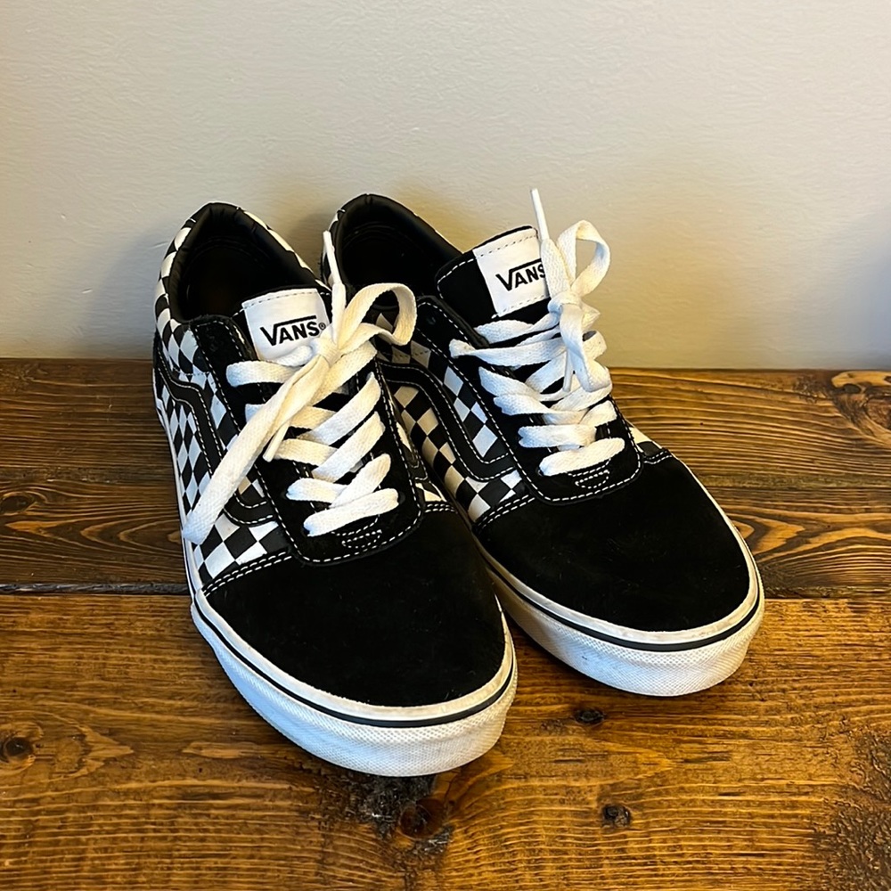 Checkered vans